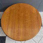 Round Wood Coffee Table 1960S thumbnail 4