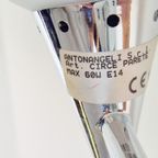 Vintage Circe Antonangeli Illuminazione Wandlamp Glas Metaal thumbnail 6
