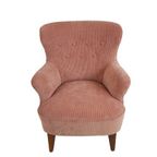 Vintage Artifort Theo Ruth Fauteuil | Roze Rib Easy Chair thumbnail 8