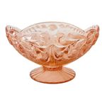 Artdeco Fruitschaal Rosaline Roze Glas 1930’s thumbnail 6