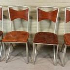2 Vintage Design Eetkamerstoelen thumbnail 7