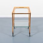 Italian Mid-Century Serving Trolley/Bar Cart By Ico Parisi For Angelo De Baggis, 1950’S thumbnail 6