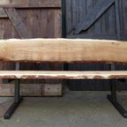 Prachtige Grote Boomstam Tuinbank 210 Cm thumbnail 19