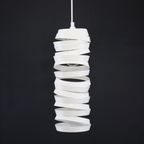 Very Nice White Design Lamp *** Spiral *** High Quality *** 1980 *** Modern thumbnail 6