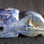 Sassanische/perzische (4/7e Eeuw) Lapis Lazuli Leeuw Amulet thumbnail 9