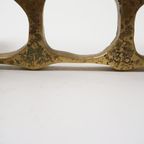 Brutalist Bronzen Kandelaar Van Heinz Goll, Oostenrijk Jaren 60 thumbnail 5