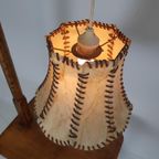 Lectuurtafel Met Lamp | Bijzettafel Eiken Vloerlamp Lectuur thumbnail 4