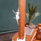 Lectuurtafeltje Met Lampenkap Bijzettafeltje Staande Lamp thumbnail 10