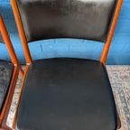 4x Deens Design Stoelen, Søren Willadsen, Midcentury thumbnail 5