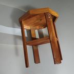 Oak Side Table Amsterdamse School 1920'S thumbnail 3