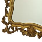 Franse Gouden Barok Rococo Stijl Spiegel Facet Geslepen thumbnail 4