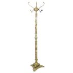 Hollywood Regency Kapstok Onyx En Messing Fifties 167Cm thumbnail 2
