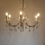 Maria Theresia Crystal Chandelier, 1950S thumbnail 2