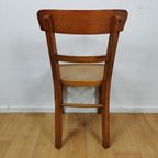 Vintage Houten Bistrostoelen, Café Stoelen, Eetkamerstoelen Set Prijs thumbnail 13