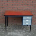 Retro Bureau Metaal Shabby-Chic-Mid-Century thumbnail 3