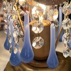 2 Beschikbaar Vintage Teardrop Tafellampjes Kristal thumbnail 3