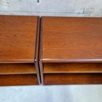 Vintage Dressoir 2 Delig Boekenkast Tv Meubel Tv Kast 70's thumbnail 3