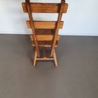 Olm Wood Brutalist Wabi Sabi Dining Set / 6 Chairs / Table. thumbnail 9