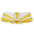 August Walther & Sohne Persglas Schaal Geel 1970’s thumbnail 8