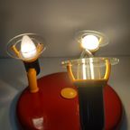 Set Massive Memphis Milano Style Plafondlamp En Bureaulamp thumbnail 2