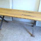 Prachtige Grote Boomstam Tafel 260 Cm thumbnail 25