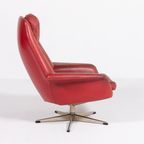 Vintage Swivel Lounge Chair By Henry W. Klein For Bramin thumbnail 6