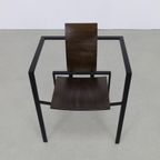 4x Postmoderne Eetkamerstoel Van Karl Friedrich Förster Voor Kff, 1980s thumbnail 7