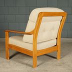 Vintage Deense Fauteuil – Notenhout – Jaren 60 thumbnail 10