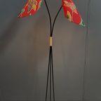 Red Double Shades 1950S Floor Lamp thumbnail 3
