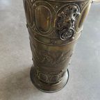 Brass Hall Stick / Umbrella Stand / With Small Water Bucket Inside thumbnail 8