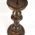 Grote Houten Kandelaar thumbnail 5