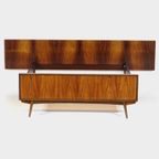 Vintage Mid Century Tweepersoons Bed In Palissander, 1960s thumbnail 2