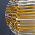 Yellow And White Pendant Lamp 1960S thumbnail 4