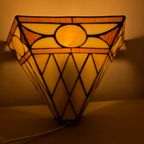 Art Deco Pâte De Verre Wandlamp thumbnail 8