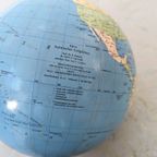 Globe – Houten Voet En Kartonnen Bol – Jaren 70 - (Mm24) thumbnail 3