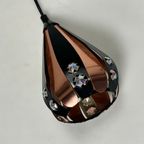 Vintage Druppel Hanglampje, Werner Schou, 1960's Denemarken thumbnail 12