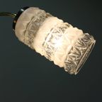 Vintage Plafondlamp - 3-Armig, Messing, Glas Jaren '50/'60 thumbnail 8