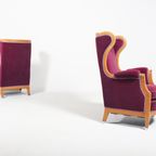 Pair Of Lounge Chairs By Oscar Nilsson, Sweden 1960’S thumbnail 3