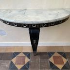 Side Table Console Tafel Muurtafel 19e Eeuws Frans thumbnail 13