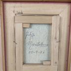 J. Montalbano - Schilderijtje thumbnail 4