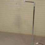 Vintage Slz Zürich Swiss Chroom En Riet Vloerlamp thumbnail 17