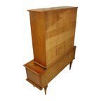Vintage Vitrine Kast Scandinavische Stijl Jaren 50 Rockabilly thumbnail 2