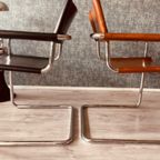 2X Vintage Mart Stam S34 Armchairs For Linea Veam, Ca80S thumbnail 20