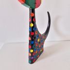 80's Vintage Houten Beeld Poes Kat thumbnail 4