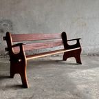 Brutalist Wooden Armchairs ( 3 Seat+2X1Seat Available) thumbnail 10