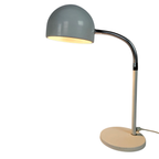 Hala Zeist - Model 768 - Tafellamp - Wit - Flexibele Hals - 3e Kwart 20e Eeuw thumbnail 7