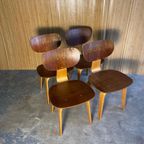 4x Pastoe Stoelen Sb02 Van Cees Braakman thumbnail 6