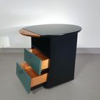 Giorgetti Set 1990 By Umberto Asnago Bed Sidetables / Sidetables / Sideboard With Drawers. thumbnail 5