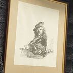 Rembrandt Van Rijn (1606-1669) - Zelfportret thumbnail 4