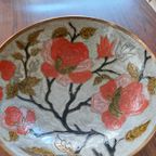 Cloisonne Geëmailleerd Schaal Schaaltje Messing Vintage thumbnail 5